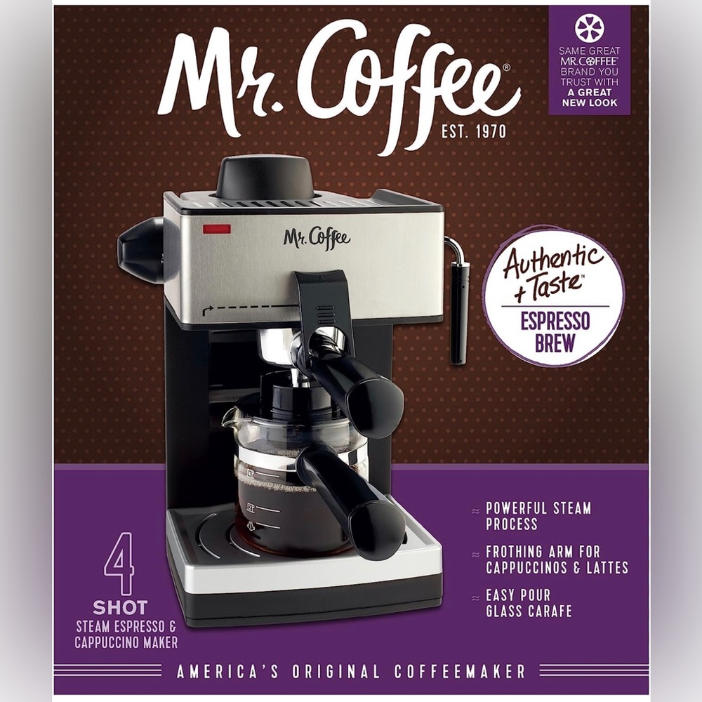 SOLD SOLD SOLD…..Mr. Coffee espresso & cappuccino maker